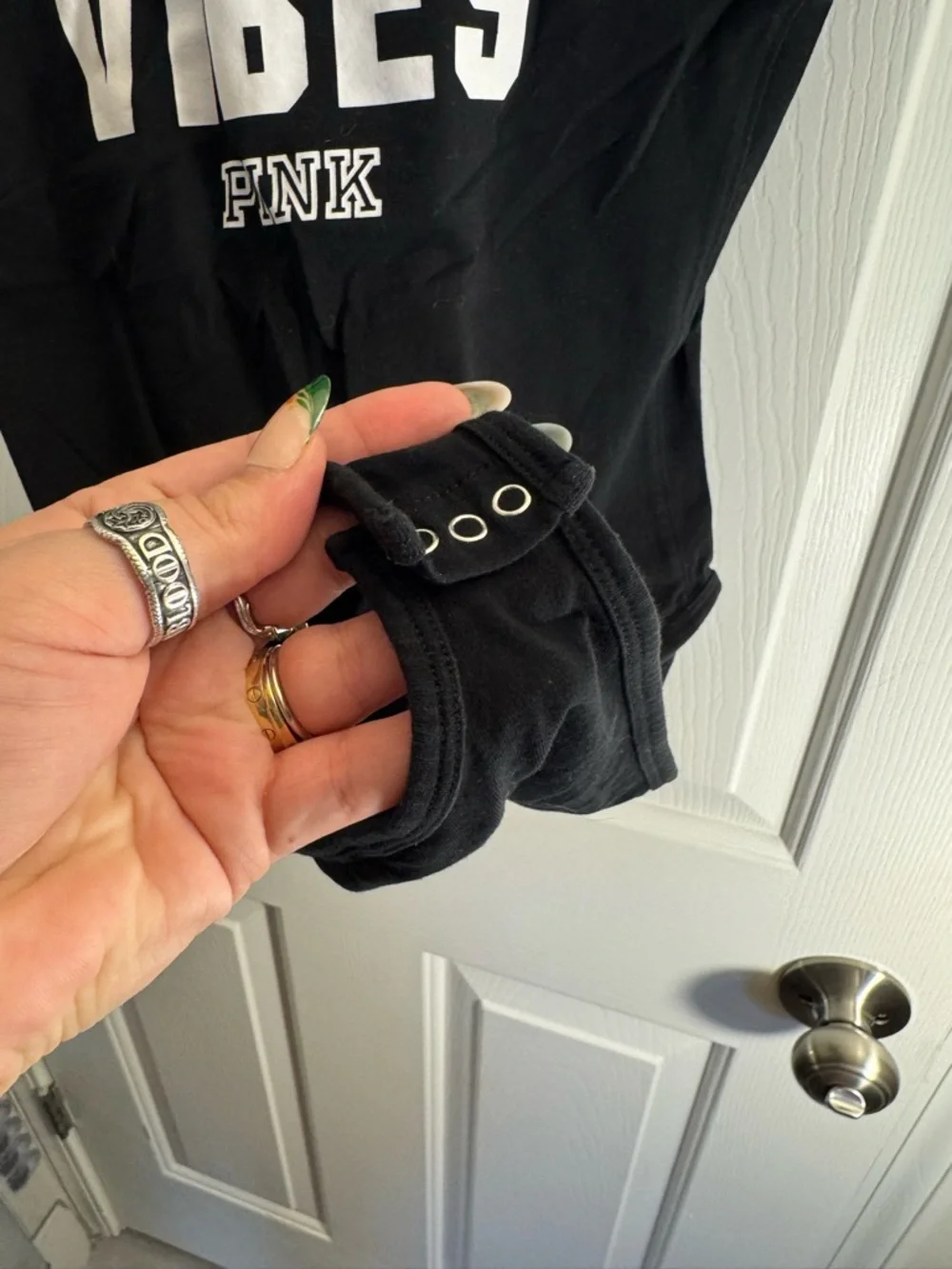 VS PINK Good Vibes Bodysuit - Picture 2 of 5